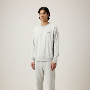 Santo Studio Men’s Performance Pullover Sweatshirt Size M Athleisure Activewear